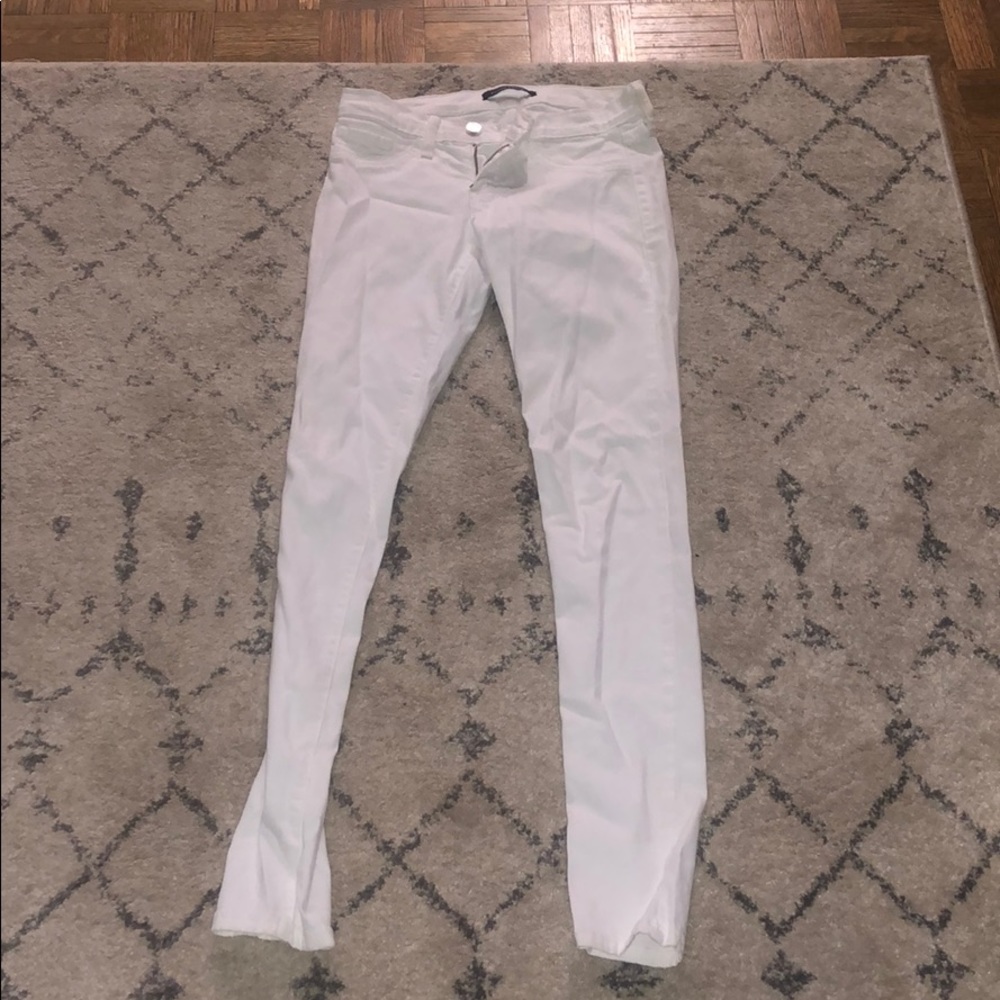 White jeans
